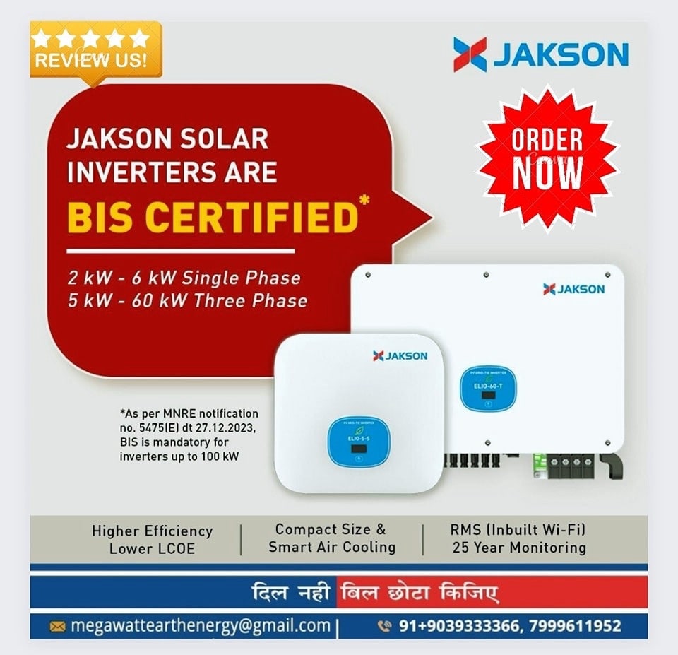 Solar On Grid Inverter – BIS Certified